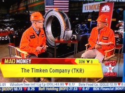 ABMA Member Timken Hosts Mad Money with Jim Cramer; Interviews CEO Griffith Timken interview