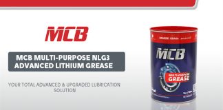MCB Unveils Its Upgraded State-of-the-Art Advanced Multi-purpose Grease Solution For The Automotive and Industrial Aftermarket